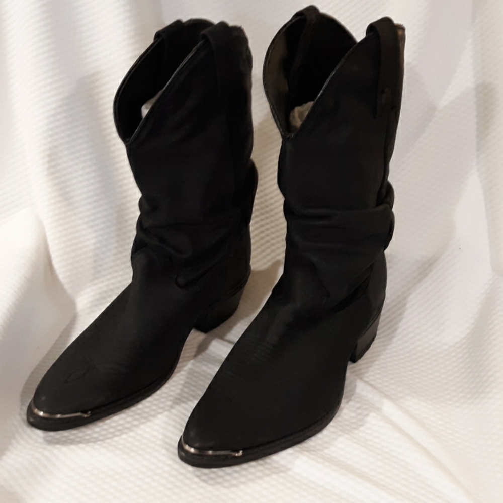 Dingo men's black cowboy boots new